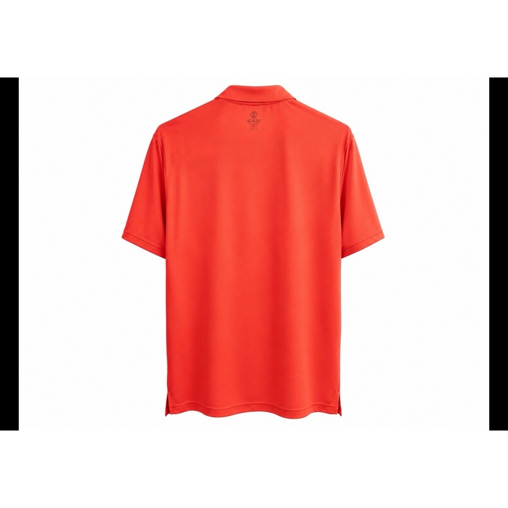 Scales XL Polo Shirt Mens Performance Golf Stretch Short Sleeve Tropical - Picture 3 of 5